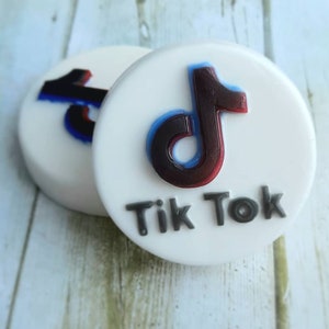 Tik Tok Plastic Mold-Soap Mold-Bath Bomb Mold-Chocolate Mold-The Social Media Platform Theme Mold