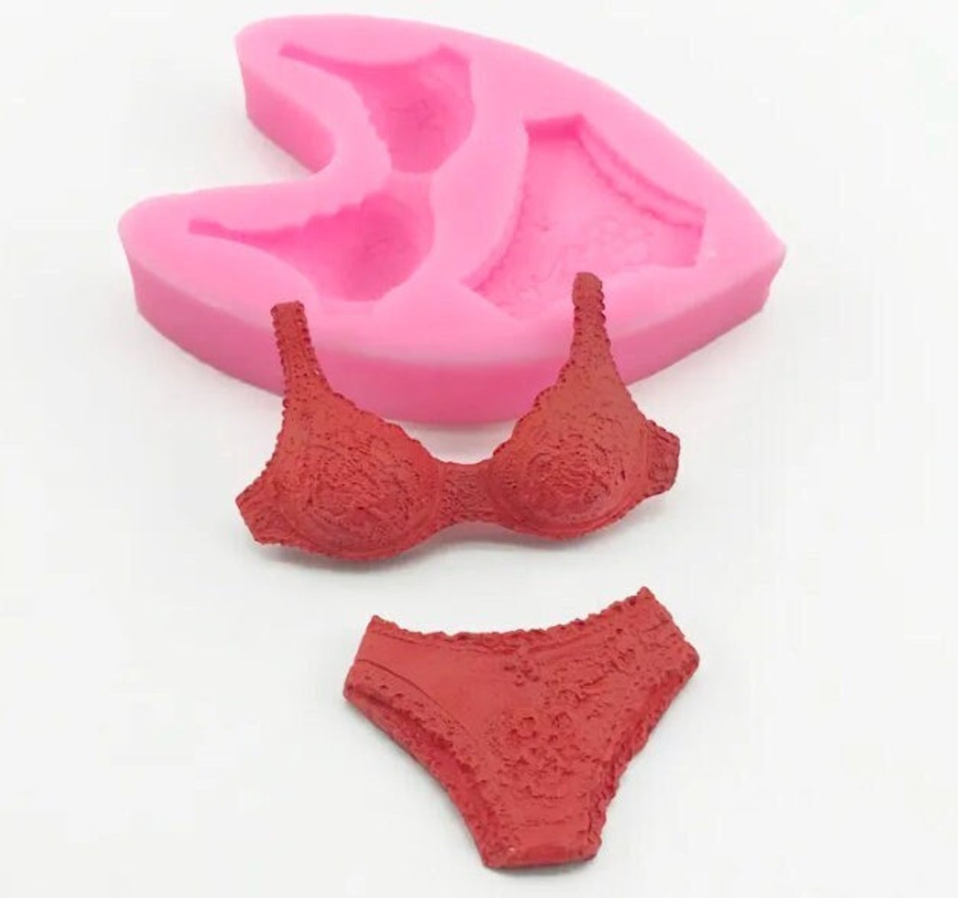 Bikini Underwear Bra Fondant Cake Silicone Moldmastic Baking Tool