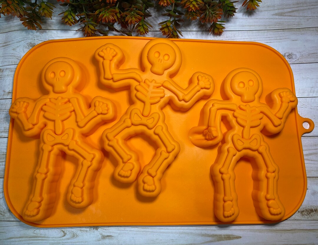Skeleton Silicone Mold-treat Mold-candle Mold-chocolate - Etsy