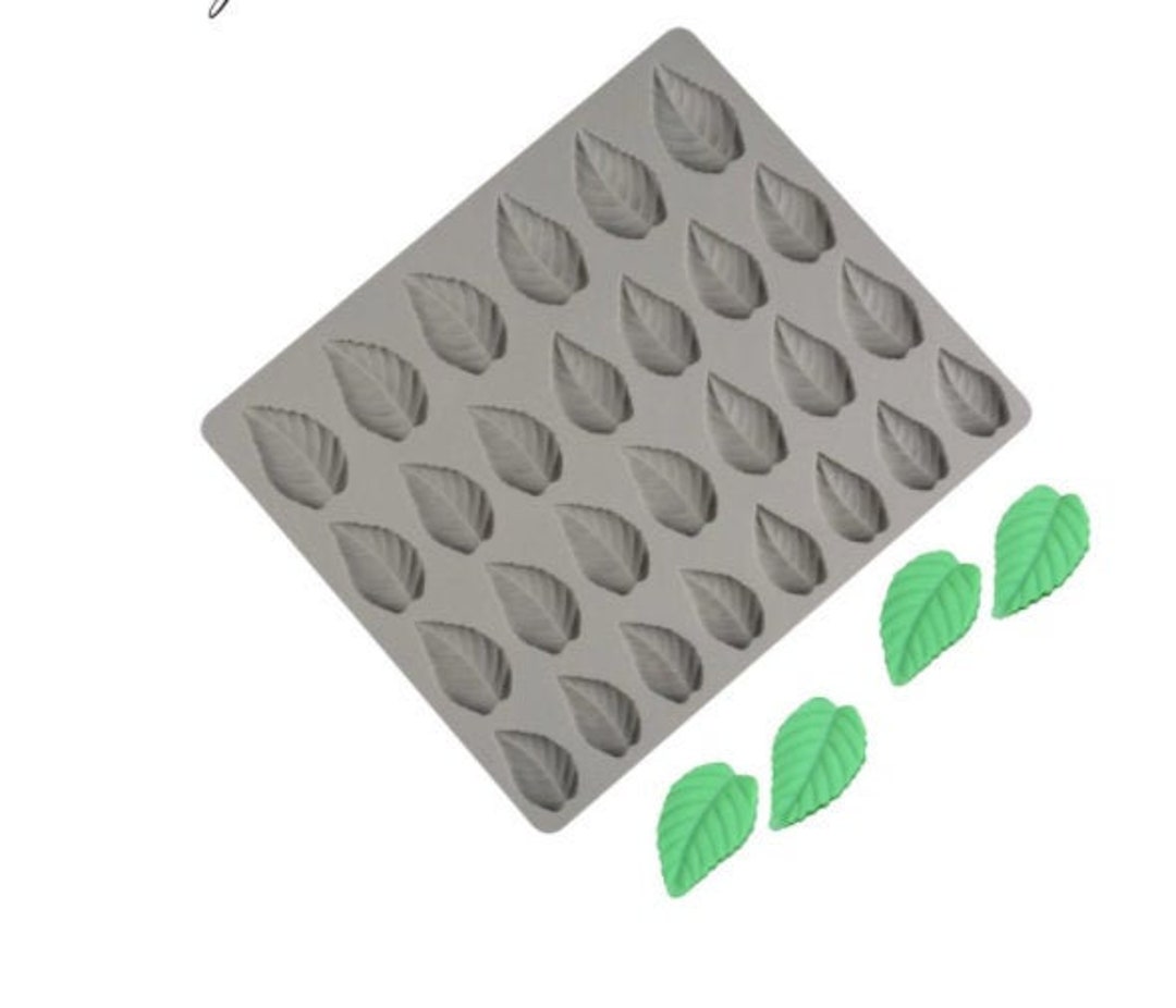 Leaves Shaped Silicone Fondant Mold Chocolate Mold Pastry Decorating Toolsdiy Moldcraft Mold