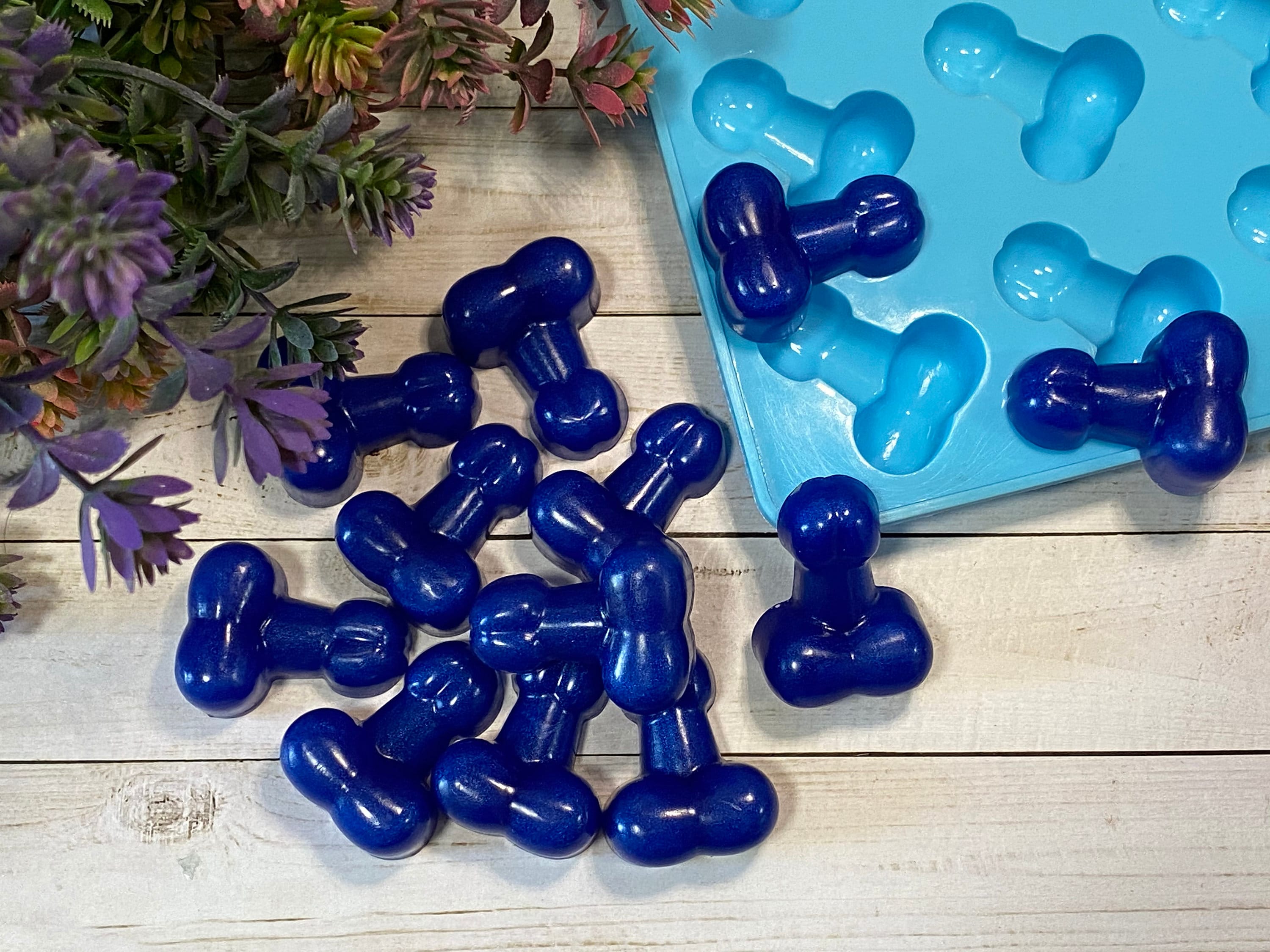 Mini Penis Silicone Mold-Intimate Theme Mold- Penis Shaped Mold-Ice Tray Mold-Fondant Cake Jelly Resin Mold-Candy Mold