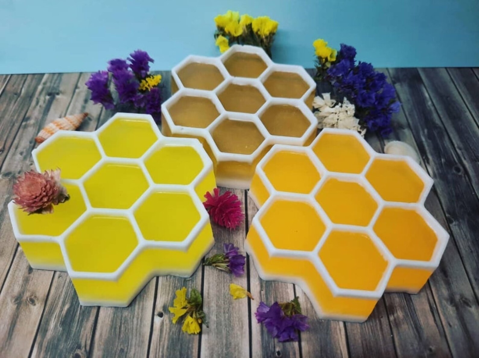 Plastic Moldhexagon Moldsoap Moldcraft Etsy