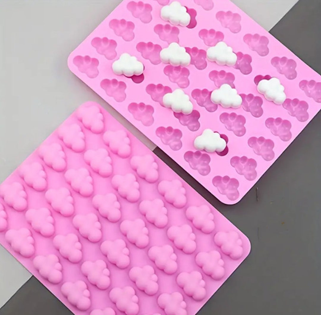 36 Cavities Clouds Silicone Chocolate Mold,cake Decoration Mold,food ...