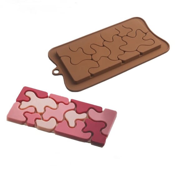 Camo Print Chocolate Bar Silicone Mold: Non-Stick Candy 3D DIY Baking Tool