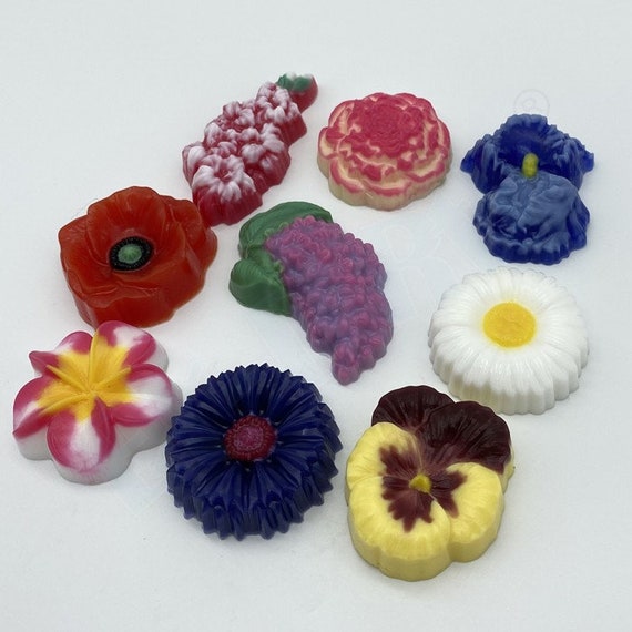 Assorted Flowers Chocolate Mold