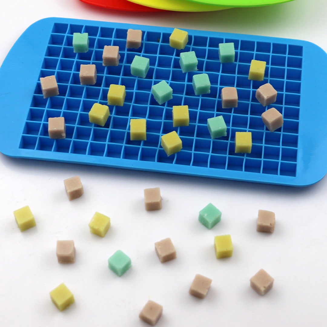 160 Grids Food Grade Silicone Bar Ice Cube Tray Mini Ice Cubes Small Square  Mold Ice Maker Silicone Mold