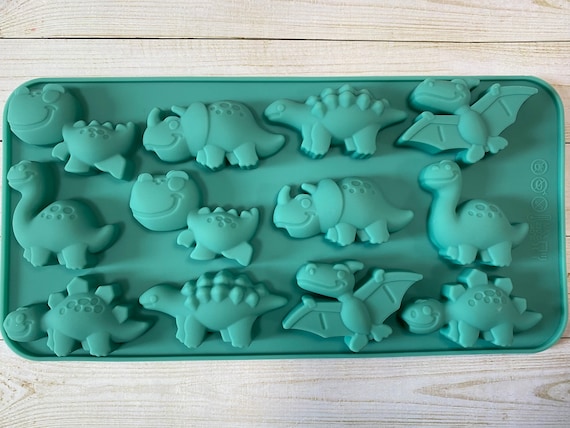  Cute Dinosaur Ice Cube Trays Silicone Dino Chocolate