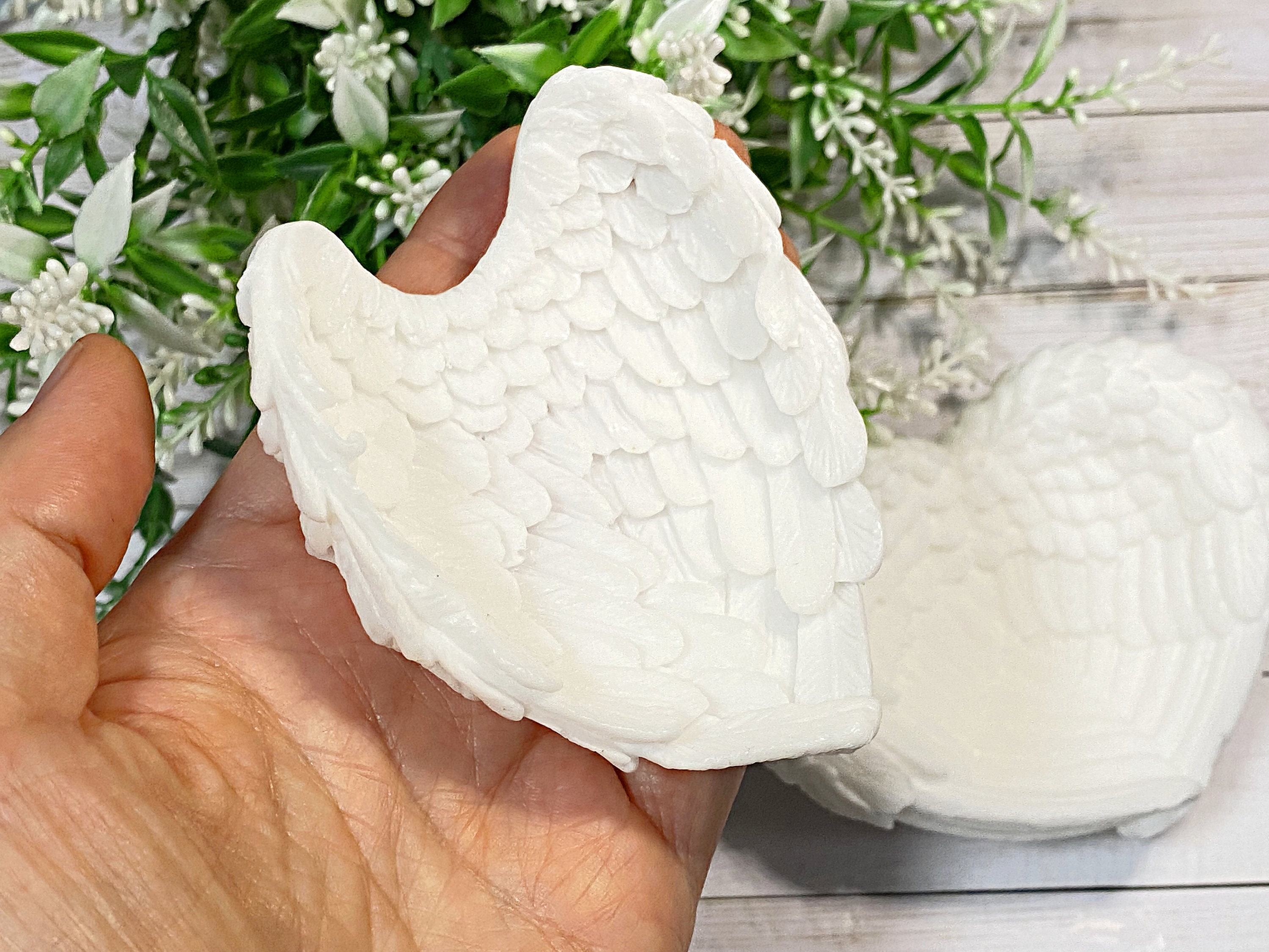 Angel Wings Silicone Moldwings Soap Moldangel Wings Epoxy Etsy