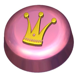 Princess Crown Plastic Mold-Small Mold-Fondant Cake Mold-Small Soap Mold-Candy Chocolate Mold-Candle Mold