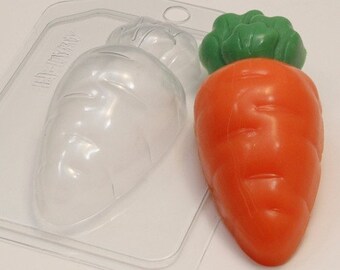 Carrot Plastic Mold-Vegetable Mold-Food Theme Mold-Craft Mold-Chocolate Mold-Candle Mold-Soap Mold