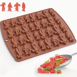  CAKETIME Gummy Bear Molds Candy Molds - 1 Gummy Molds