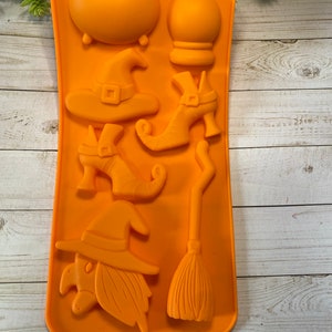 Witches Silicone Candy Mold-Halloween Party Mold