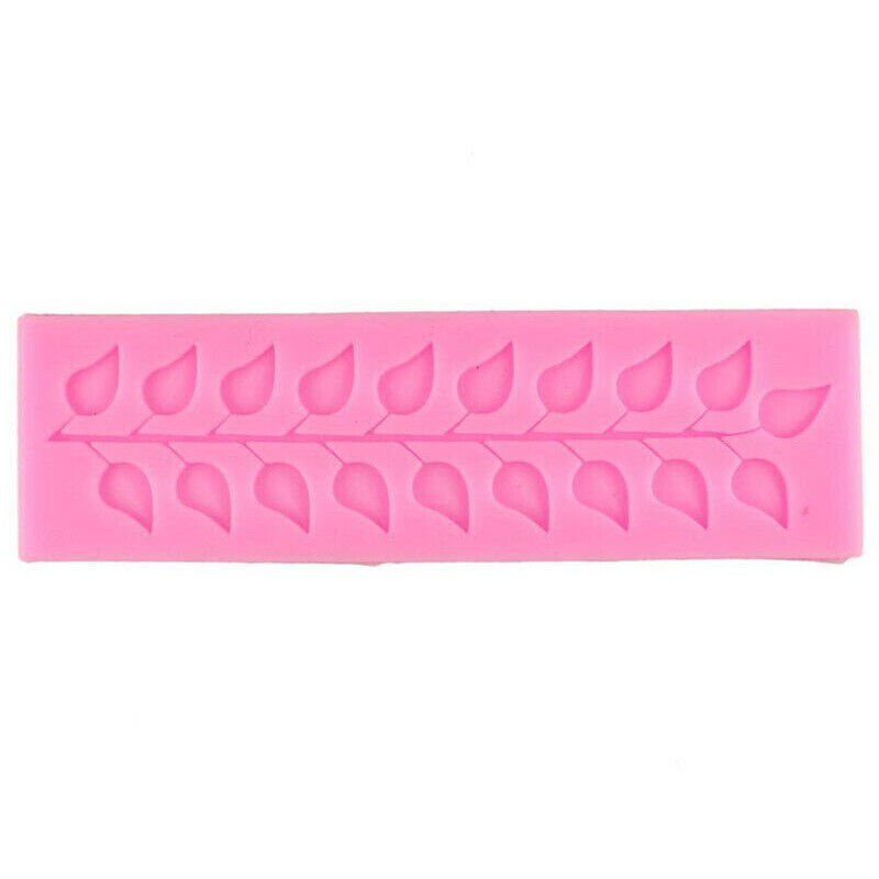 Lace Leaf Silicone Fondant Chocolate Mold Leaves Moldcake Etsy