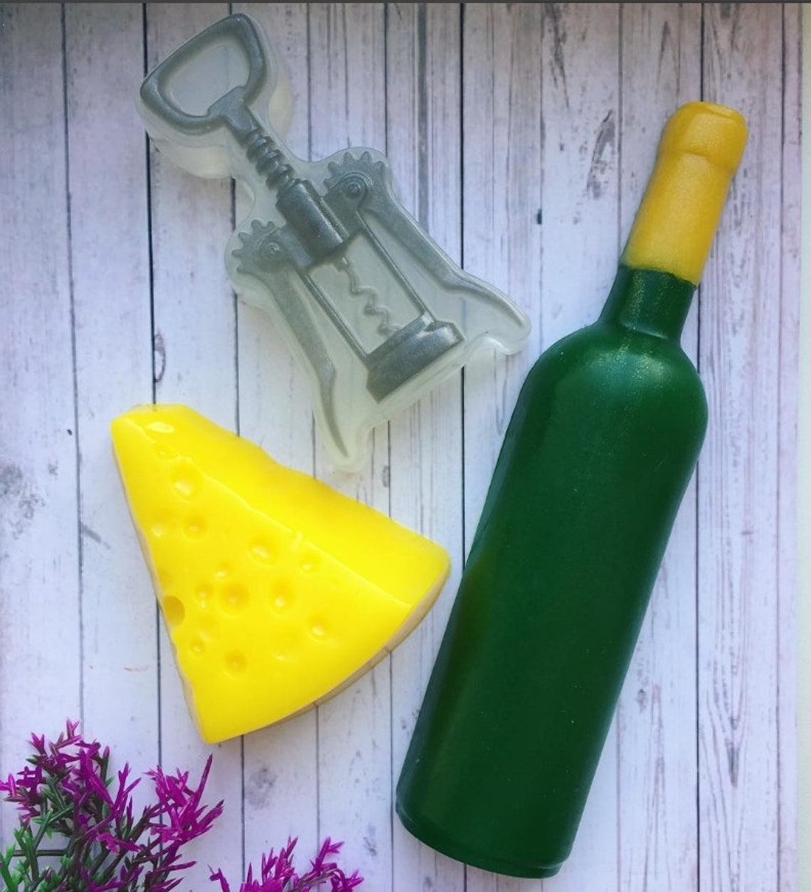 Wine Lover Plastic Moldwine Set Moldwine Bottle Bottle Etsy