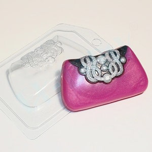Clutch Mold-Purse Plastic Mold-Handbag Mold-Evening Bag Mold-DIY Mold-Chocolate Mold-Craft Mold-Bath Bomb Mold-Soap Mold