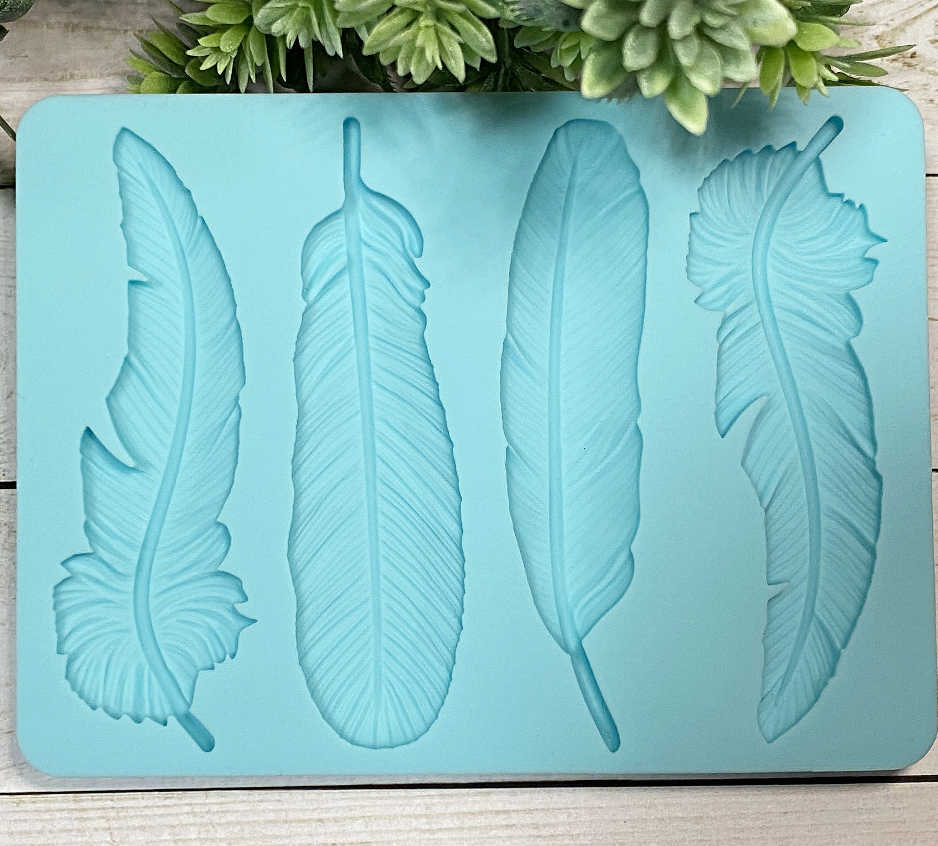 Feather fondant mold discount