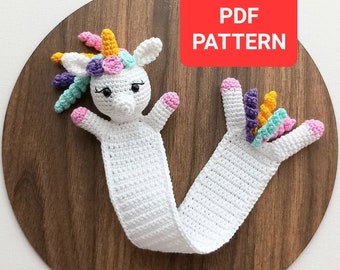 Crochet Pattern PDF / Unicorn Bookmark Pattern / Unicorn Bookmark / Crochet Bookmark Pattern / Amigurumi Unicorn Pattern / Instant Download