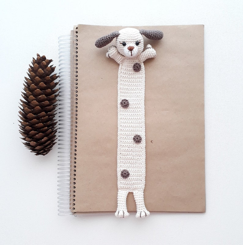 Crochet Pattern PDF / Dog Bookmark Pattern / Dog Bookmark / Etsy