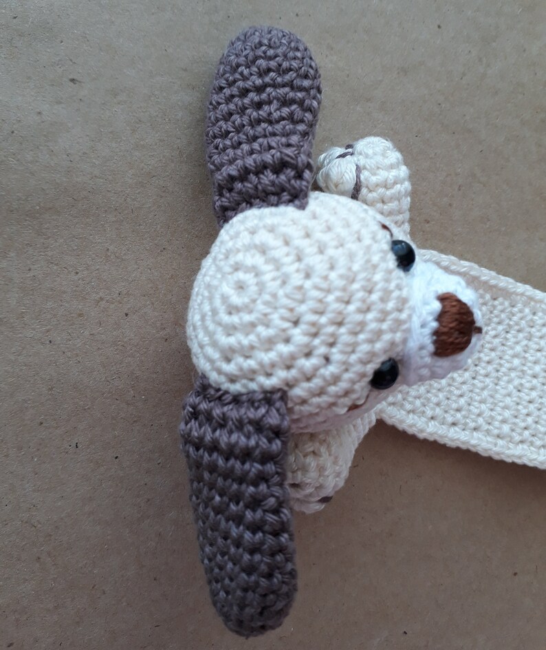 Patrón de marcapáginas de perro a crochet: PDF fácil para principiantes (en inglés) imagen 7