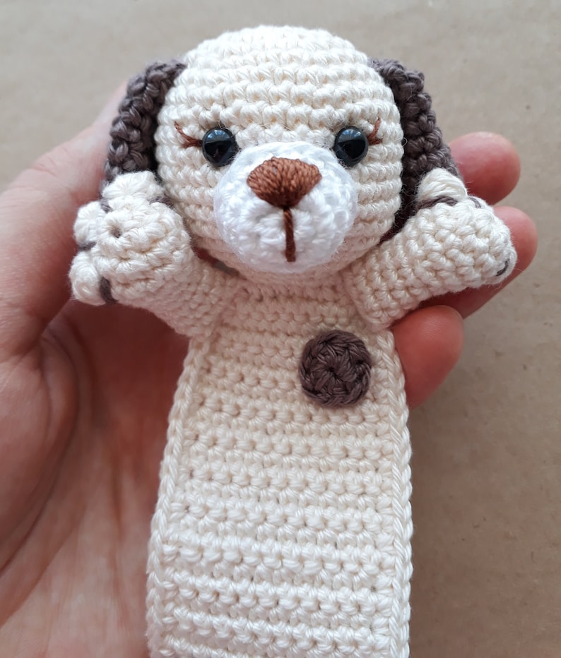 Patrón de marcapáginas de perro a crochet: PDF fácil para principiantes (en inglés) imagen 4