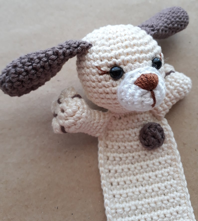 Crochet Pattern PDF / Dog Bookmark Pattern / Dog Bookmark / Etsy