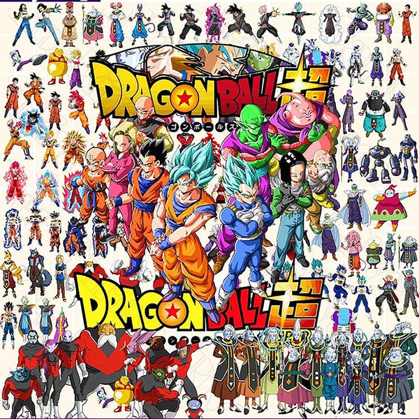 300+ bundle Dra_gonball Png Svg, Anime Svg-Png, Kawaii Svg, Dra_gonball Png, adesivi anime, Anime Comic Png Bundle Download istantaneo
