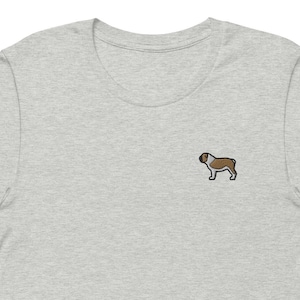 Bulldog Unisex T-Shirt, Gift for Bulldog Owner Embroidered Unisex T-Shirt Gift for Her for Him Unisex Short Sleeve Shirts - Multiple Colors