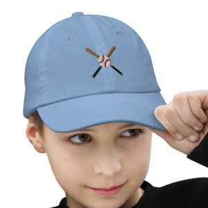 Embroidered Baseball Cap, Toddler Baseball hat, Kids Baseball embroidered hat, Baseball cap, Birthday Gift for Children - kids baseball cap