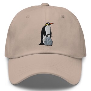 Penguin Embroidered Adjustable Baseball Cap Dad Hat, Cute Penguin Hat, Animal Hat, Penguin Mom Hat, Penguin Dad Hats Gifts, Multiple Colors