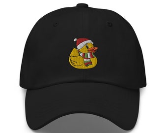 Berretto Invernale Ricamato Con Anatra Gialla | Simpatico Cappello A Cuffia Unisex | Regalo Originale Per Amanti Animali | Maglia Termica
