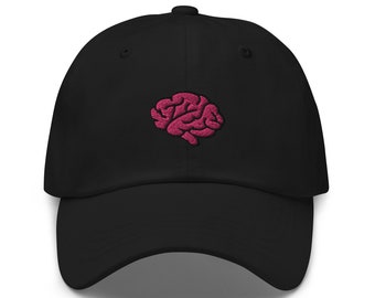 Gorra bordada Brain Dad: gorra unisex para la salud mental