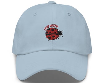 Kate Spade Ladybug Baseball Cap NWT | Cream Cotton Hat With  display picture 1
