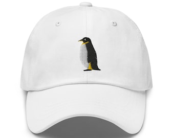 King Penguin Embroidered Dad Hat: Wildlife Cap
