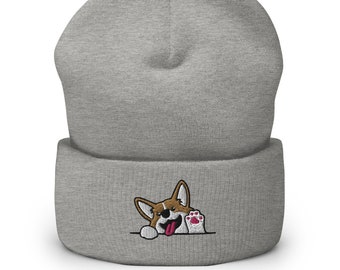 UNDERCONTROL Gorra De Invierno Unisex Con Logotipo Deportivo, Gruesa, Corta, De Acrílico, Con Puños Enrollables, De Punto, Holgada, Con Calavera, Corea (FR/ES, Letras, M, L, Gradation Mono Grey