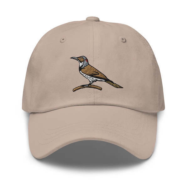 Northern Flicker Embroidered Hat, Wildlife Nature Hat, Gift for Bird Watcher Hat Wildlife Animal Womens Mens Cap Hat Gifts - Multiple Colors