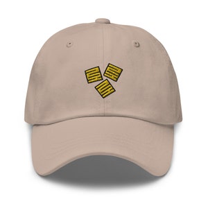 Quadretti Pasta Embroidered Dad Hat: Italian Food Lover Gift