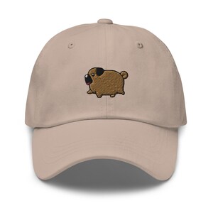 Pug Hat, Full Color Unisex Baseball Hat, Pug Gifts, Pug Face