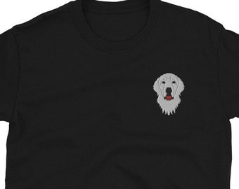 Great Pyrenees Embroidered Unisex Shirt,Pyrenean Mountain Dog Shirt,Dog Mom Gift Shirt,Dog Dad Shirt,Giant Dog Breed Graphic Unisex T-Shirt