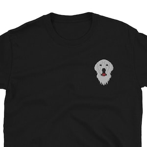 Great Pyrenees Embroidered Unisex Shirt,Pyrenean Mountain Dog Shirt,Dog Mom Gift Shirt,Dog Dad Shirt,Giant Dog Breed Graphic Unisex T-Shirt