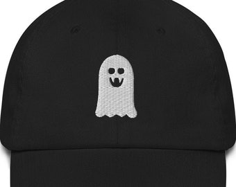 Ghost Embroidered Baseball Dad Hat,Dad hat,Ghost Hat,Spooky Kawaii Boo Grunge Cap,Boo Ghost Gift,Ghost Lover Hat,Funny Ghost Cap,Mom Gift