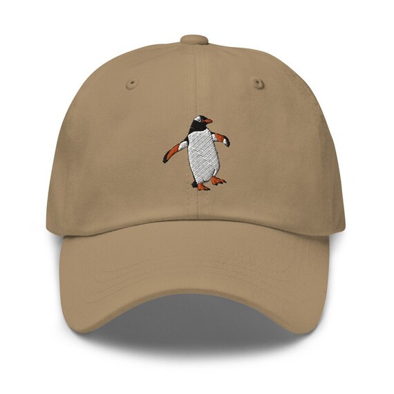 Penguin Embroidery Baseball Dad Hat 