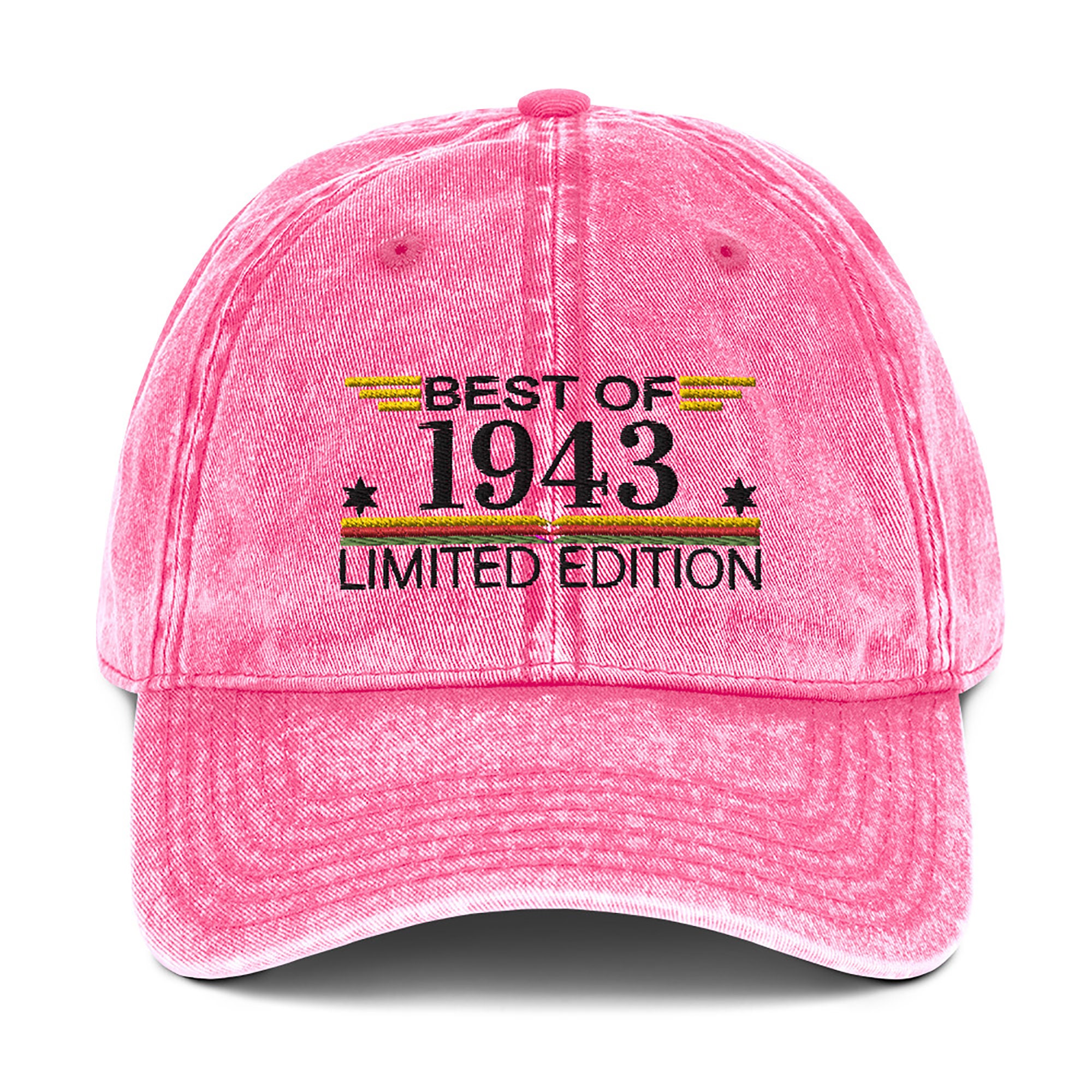 Trendy Apparel 1948 Embroidered Birthday Hat - Low Profile Brushed Cotton Cap, One Size Fits Most - View #13