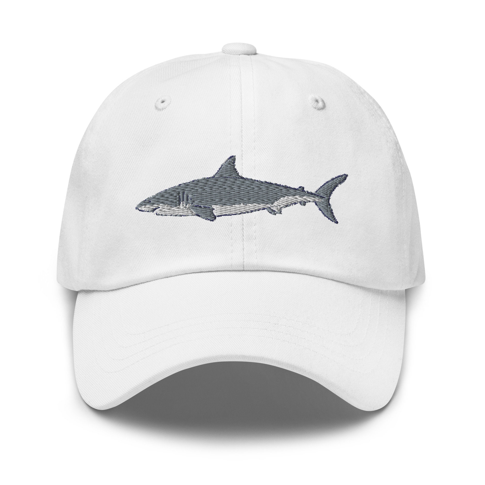 Great White Shark Embroidered Hat,baseball Wildlife Cap,wild Life Gift ...