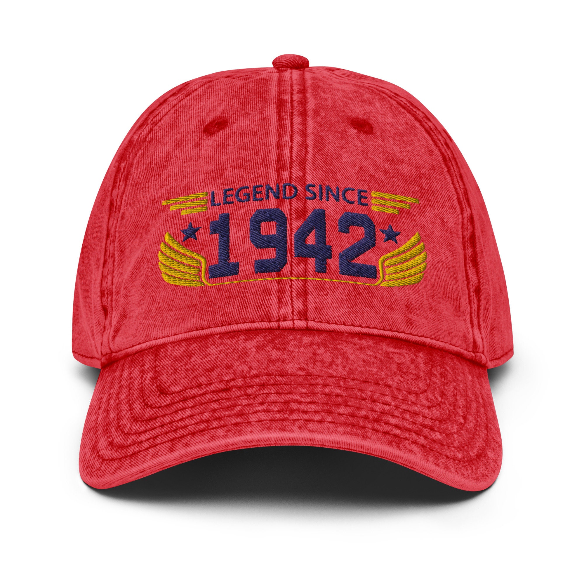 Legend Since 1942 Embroidered Hat, 82nd Birthday Gift for