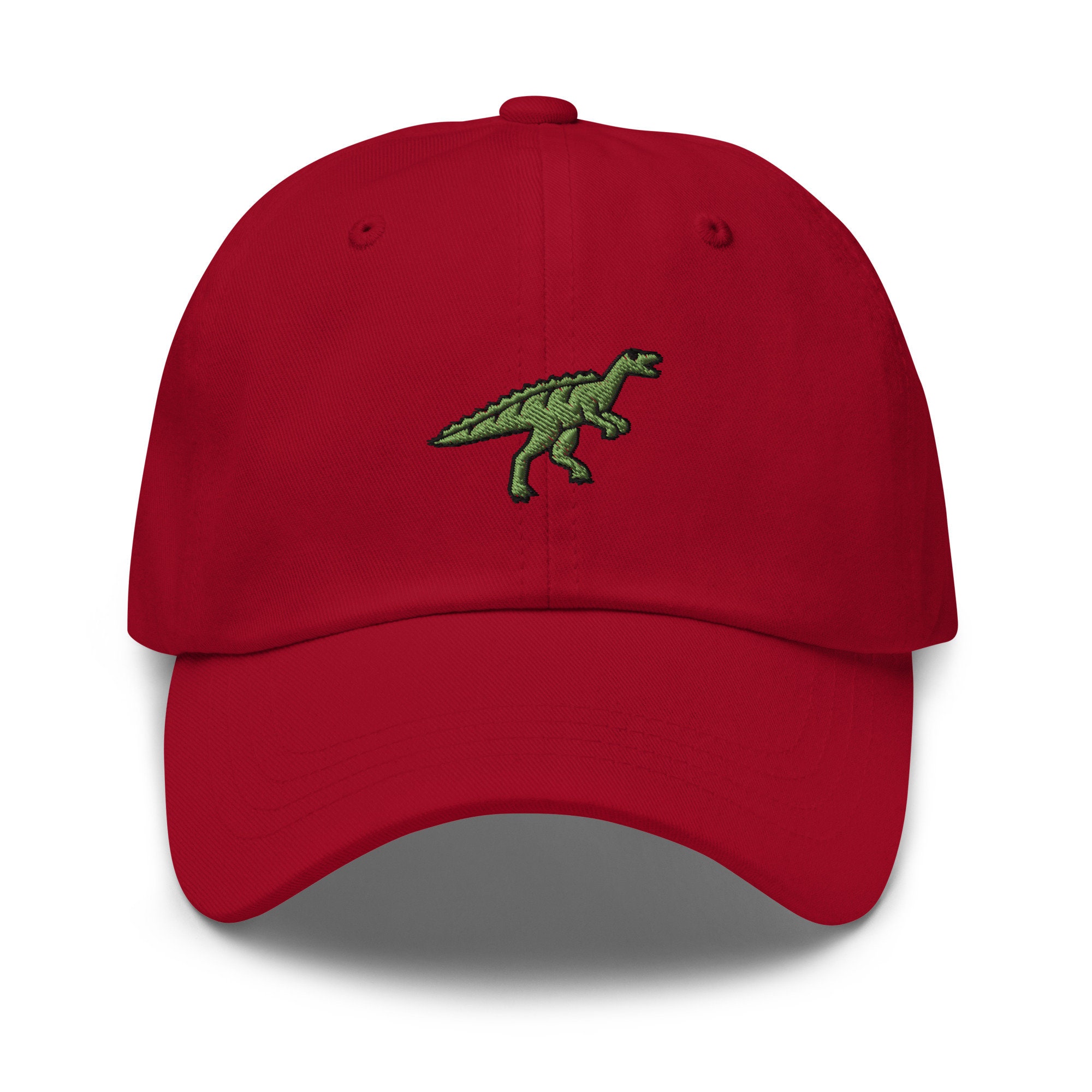 Herbivore Dinosaur Patch Trucker Hat - Olive Green & Red Capsule Inspiration: Dinosaur – Goorin Bros main image 2
