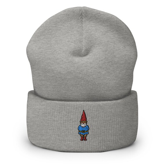 Bonnet Souple Hiver Funny Cute Gnomes - Tissu Doux (94% Polyester, 6% élasthanne) - Unisexe, Design Tête De Mort Noir - Pour Quotidien, Sport, Voyages