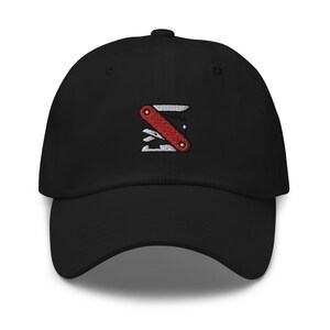 Swiss Army Knife Dad Hat, Funny Gift Dad Cap, Handmade Embroidered Unisex Hat, Adjustable Baseball Dad Cap Gifts - Multiple Colors