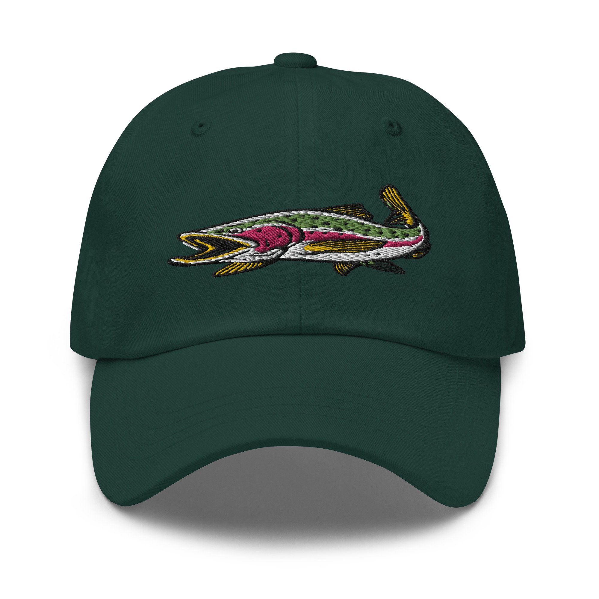 Trout Embroidered Hat, Mom Cap, Wildlife Cap, Animal, Fish, Rainbow Trout,  Fishing, Fisherman Hat, Adjustable Cap Gift Multiple Colors -  Canada