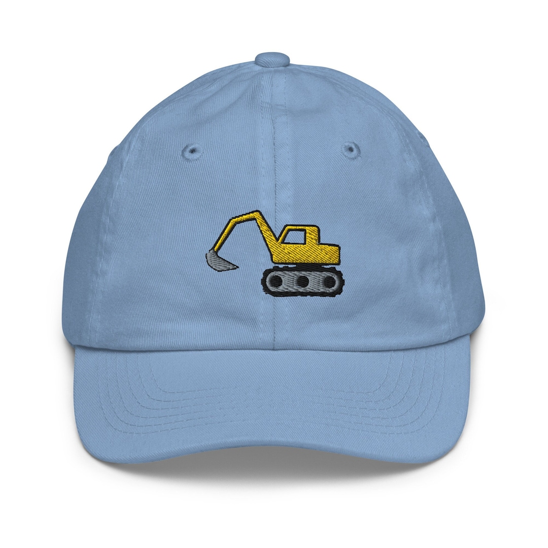 Construction Truck Baseball Cap, Toddler Construction Hat, Kids