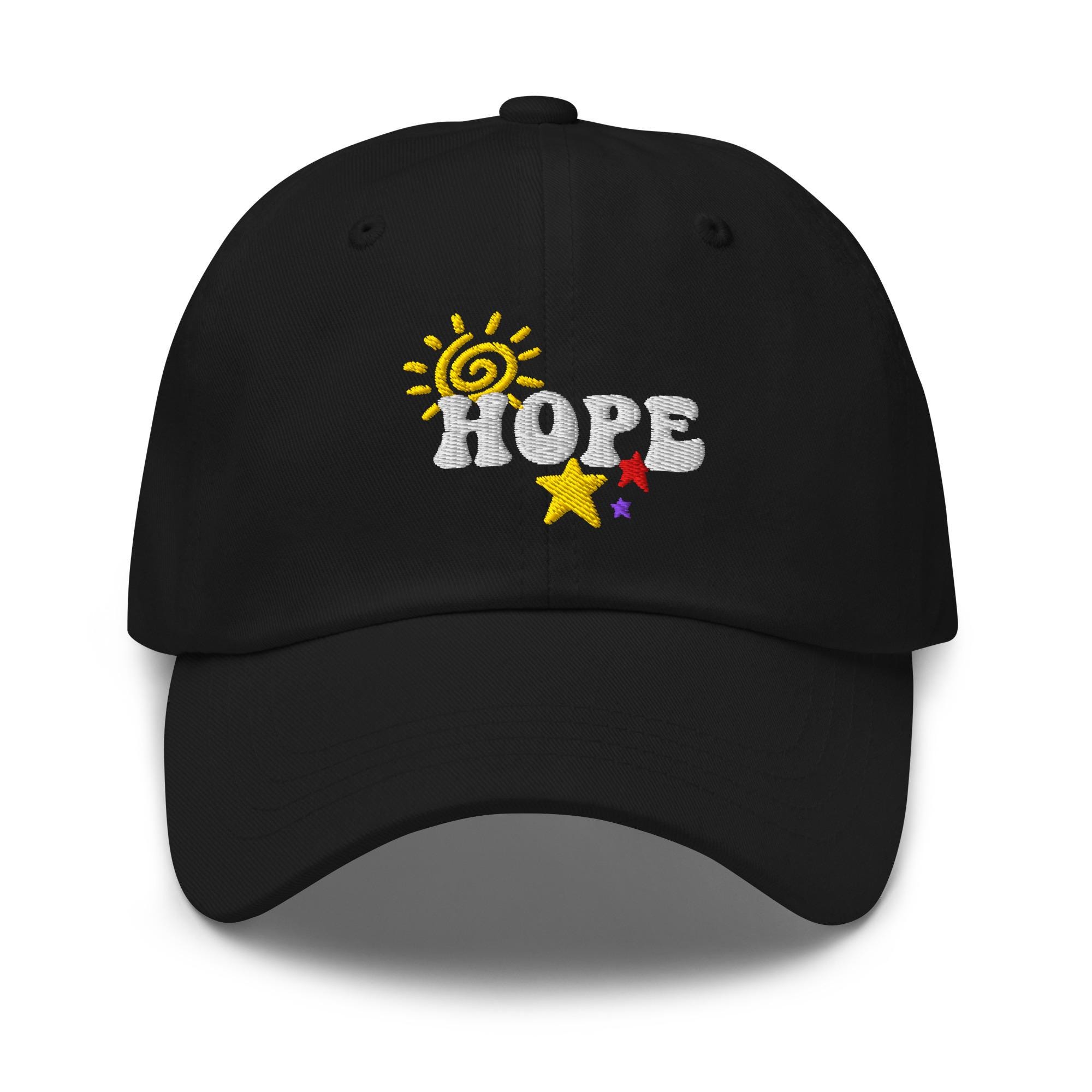 Embroidered Hope Dad Hat: Unisex Baseball Cap - Etsy Singapore